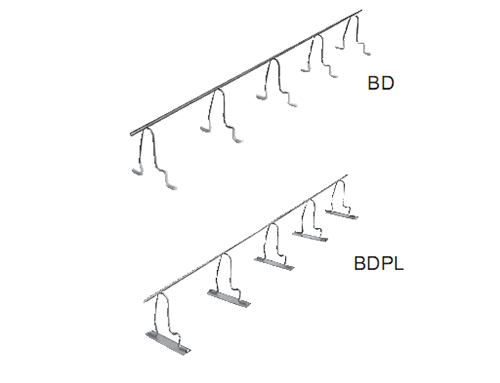 樓板用間隔件（雙層配筋接連，通長(zhǎng)式）BD